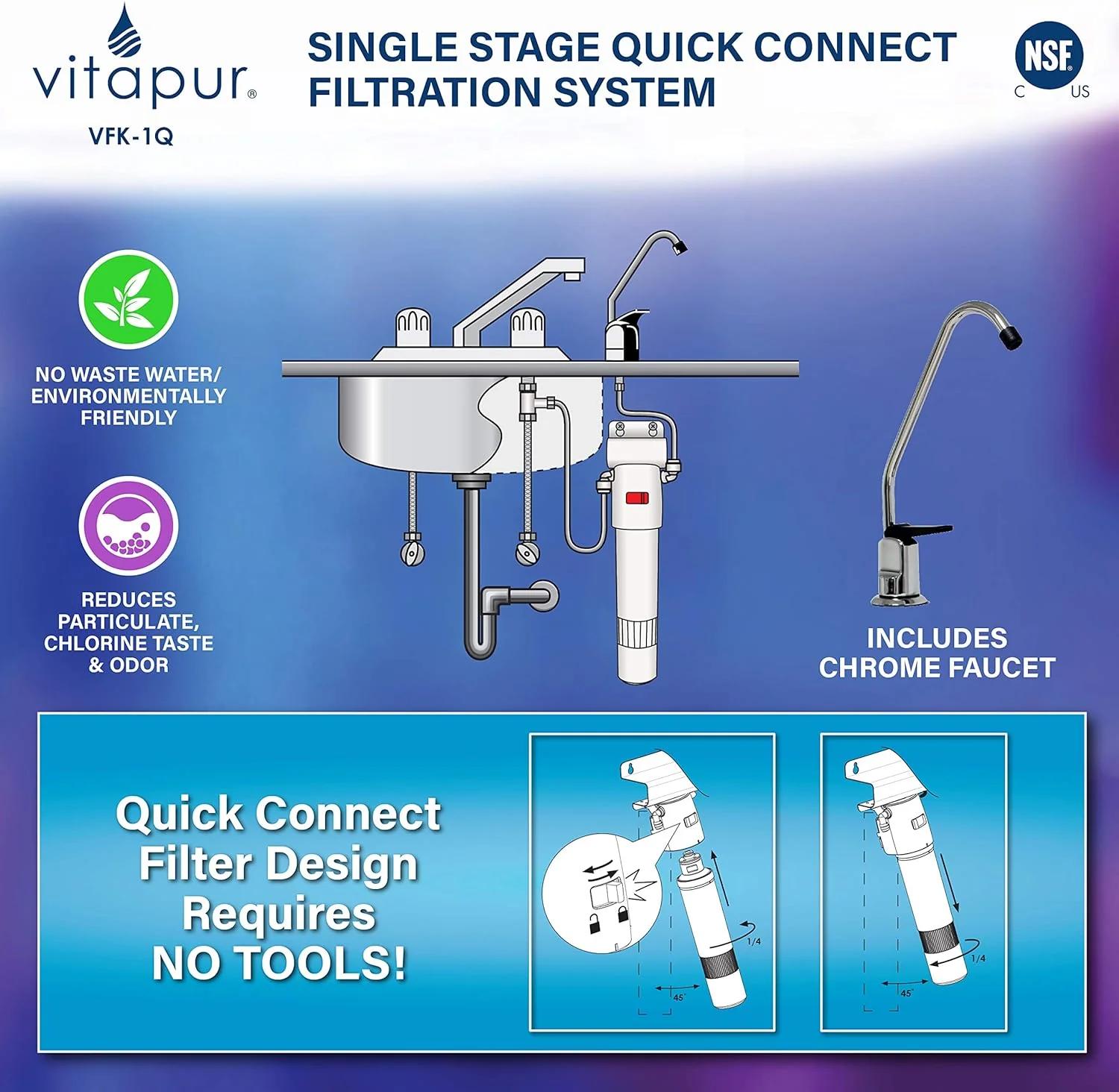 Vitapur Single Stage System Water Filtration